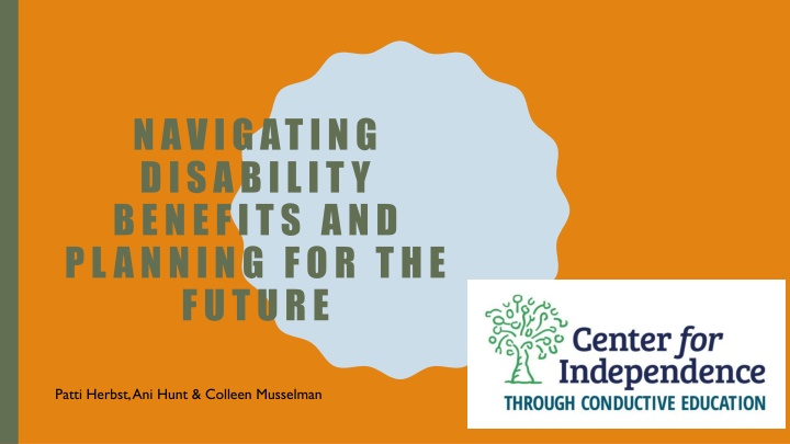 navigating disability benefits and planning