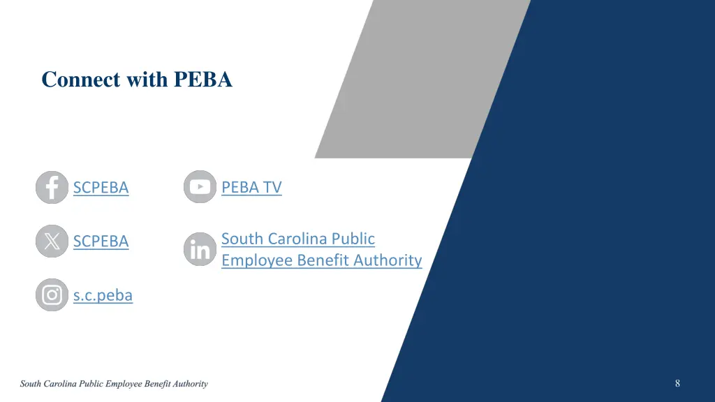 connect with peba