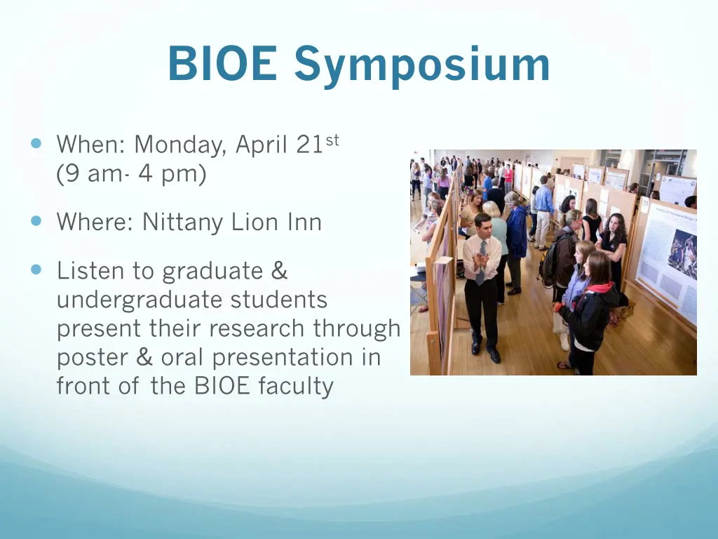 bioe symposium
