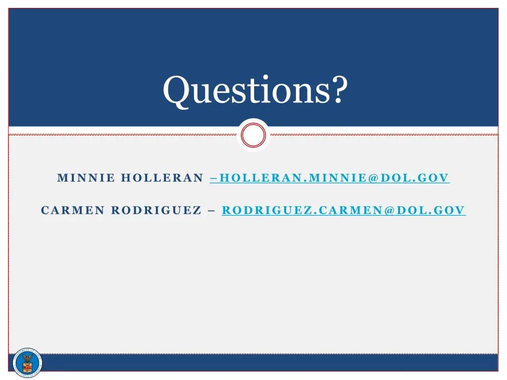 minnie holleran holleran minnie@dol gov