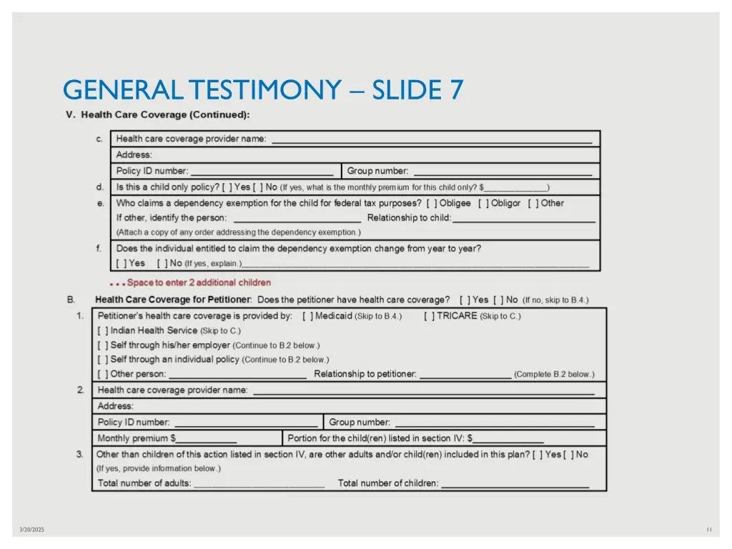 general testimony slide 7