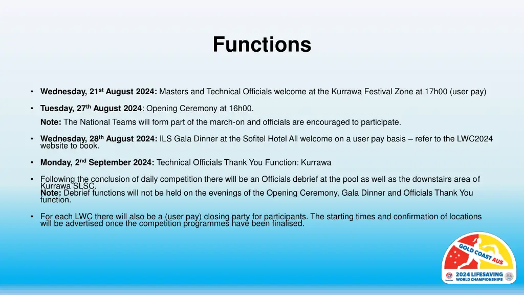 functions