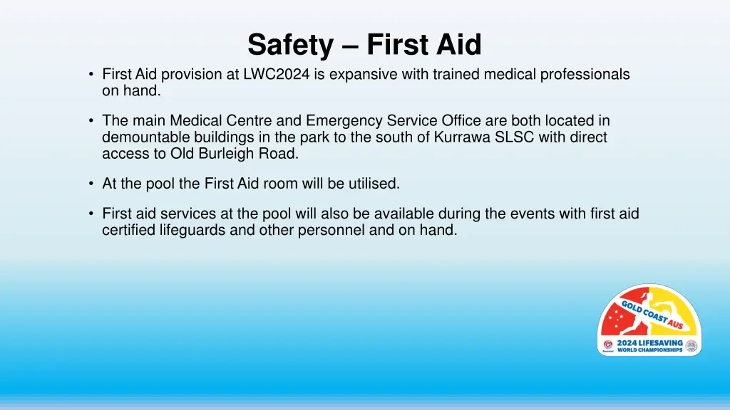 safety first aid