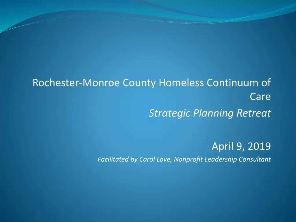 rochester monroe county homeless continuum of