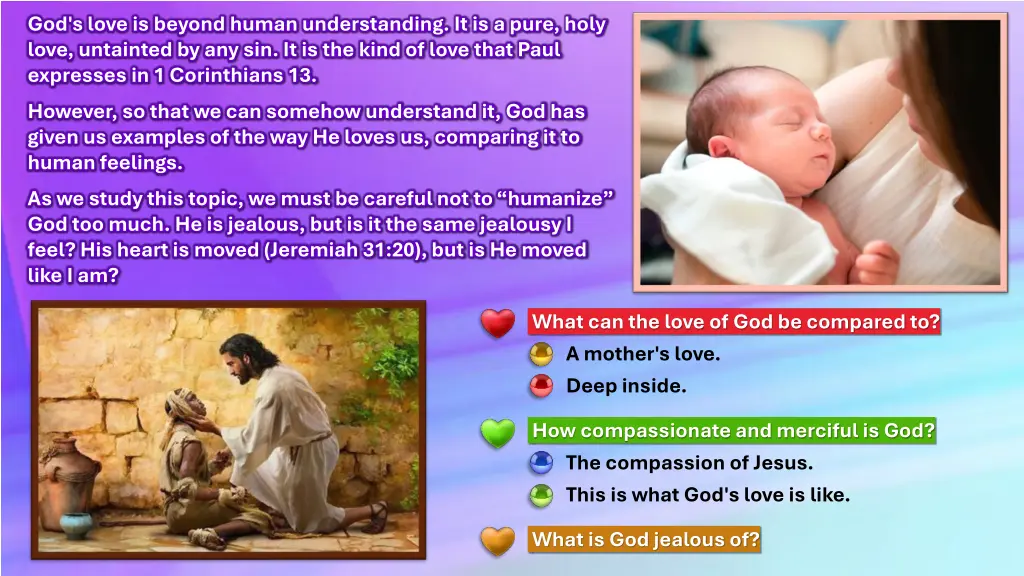 god s love is beyond human understanding