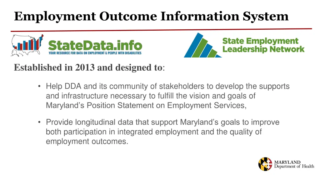 employment outcome information system