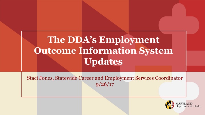 the dda s employment outcome information system