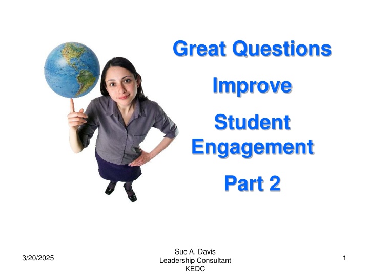 great questions