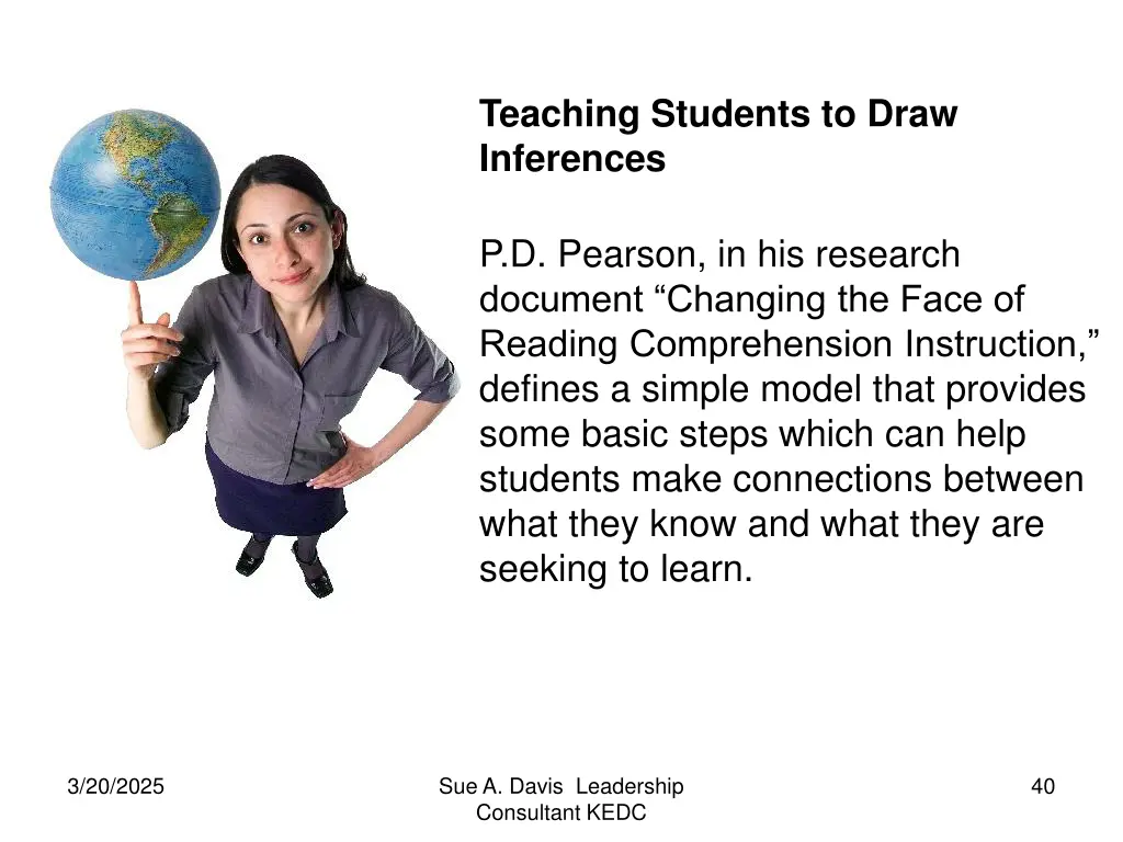 teaching students to draw inferences