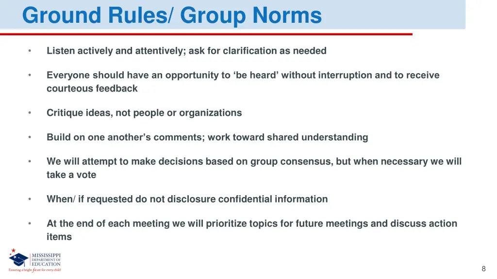 ground rules group norms