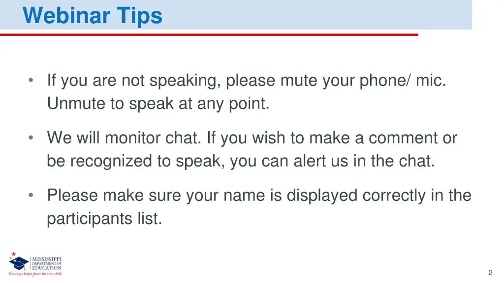 webinar tips