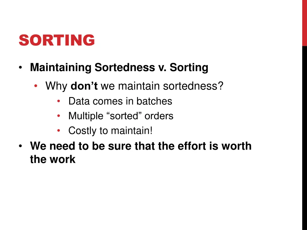 sorting 16