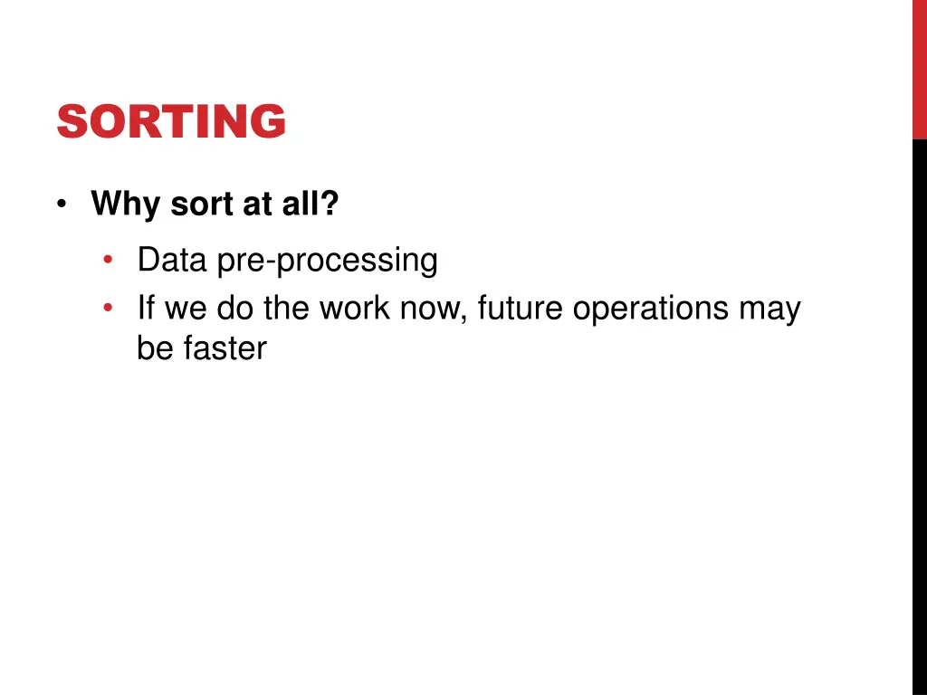 sorting 6