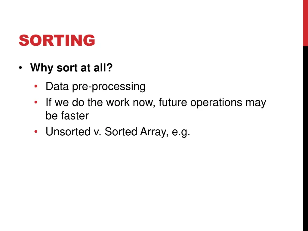sorting 7