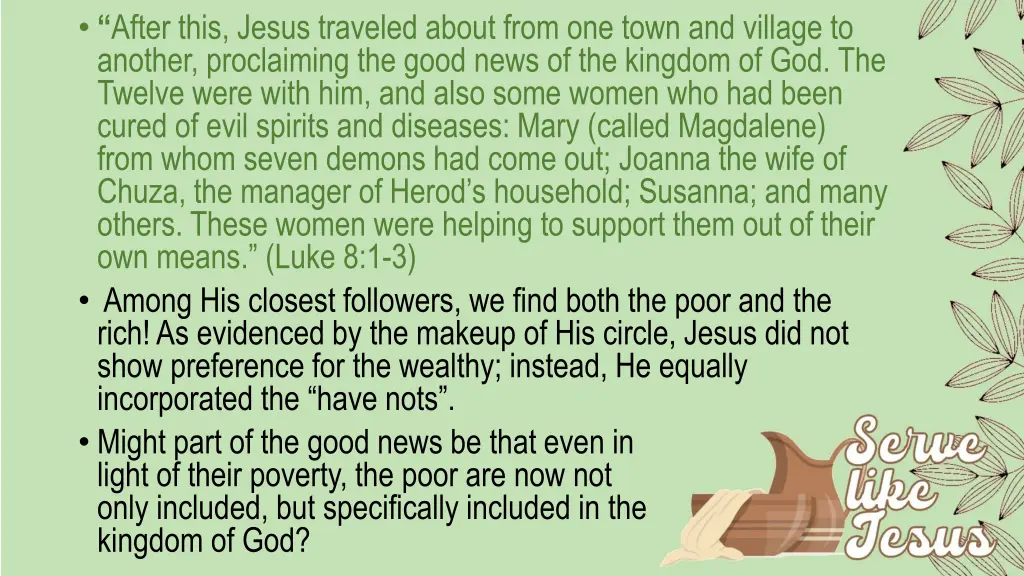 after this jesus traveled about from one town