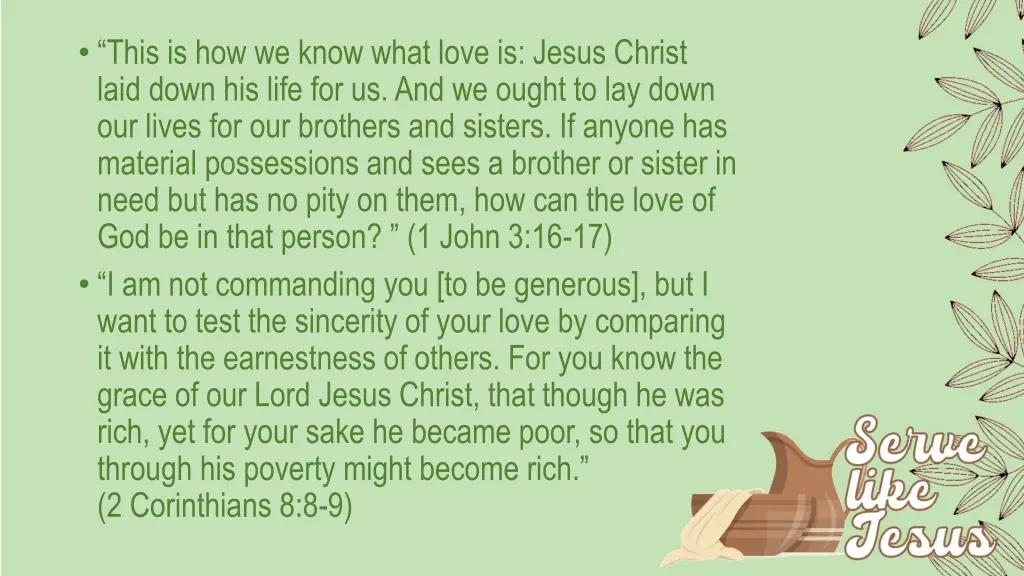 this is how we know what love is jesus christ