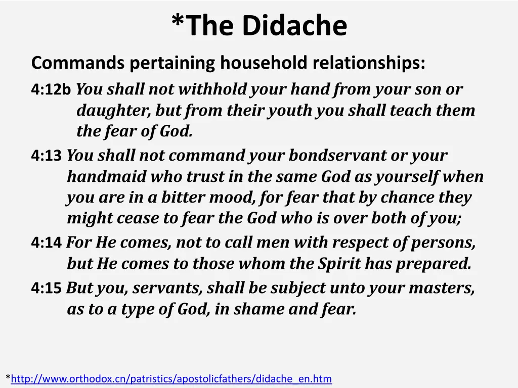 the didache 16