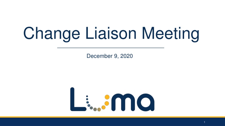 change liaison meeting