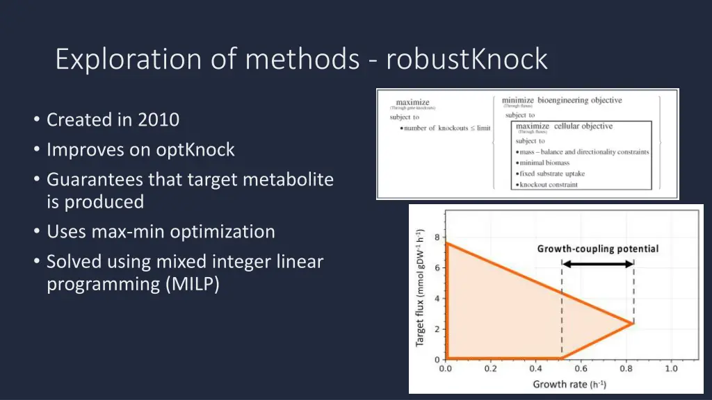exploration of methods robustknock