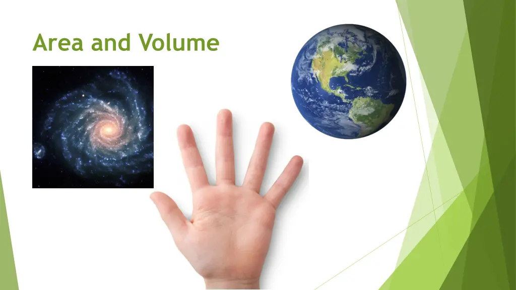 area and volume