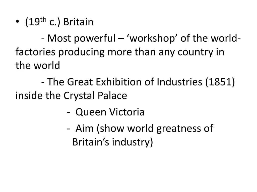 19 th c britain most powerful workshop