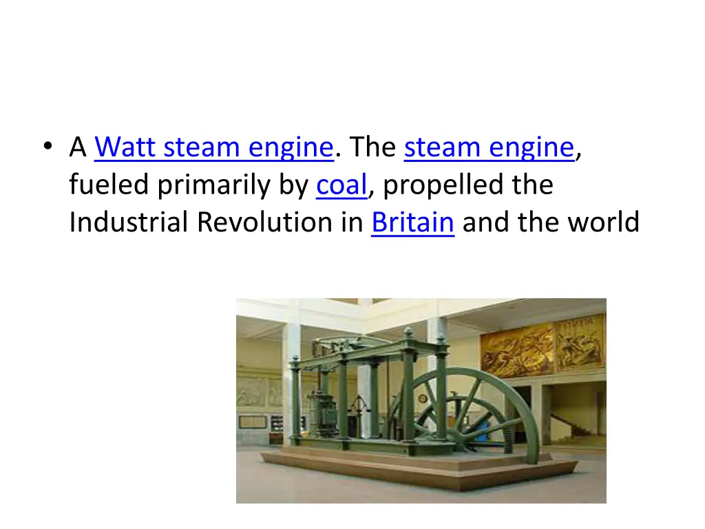 a watt steam engine the steam engine fueled