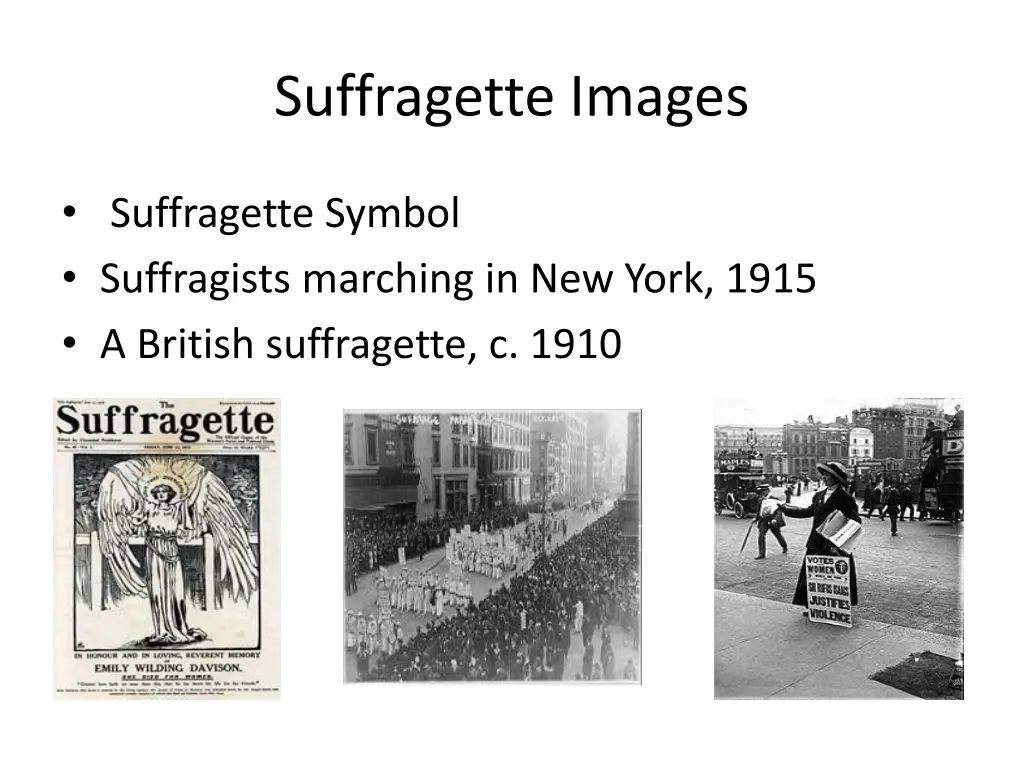 suffragette images