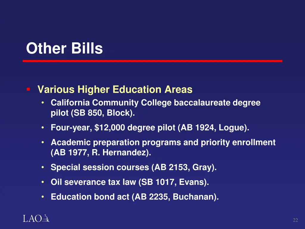 other bills 1