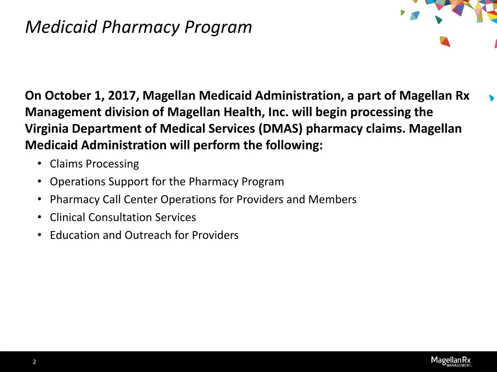 medicaid pharmacy program