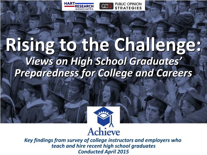 rising to the challenge views on high school