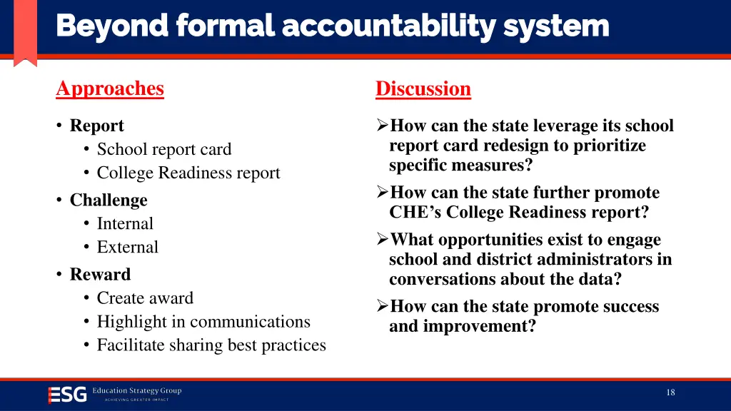 beyond formal accountability system beyond formal