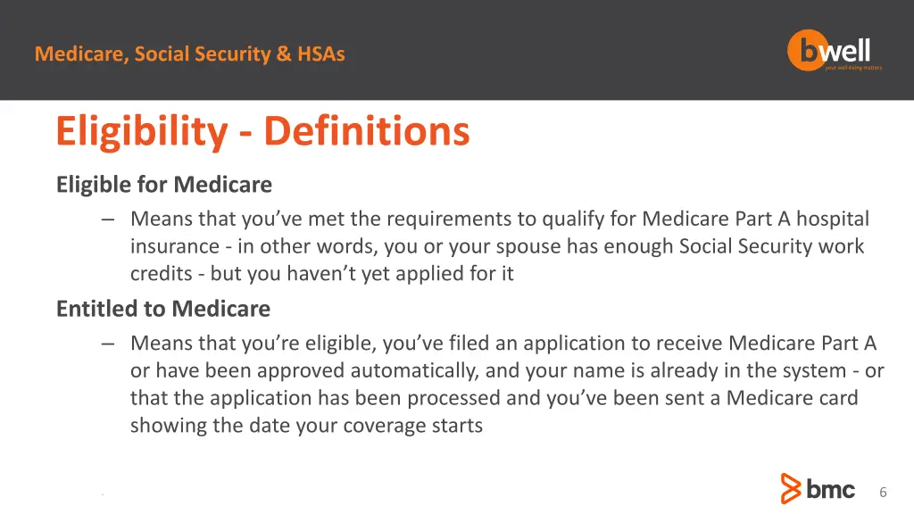 medicare social security hsas 4