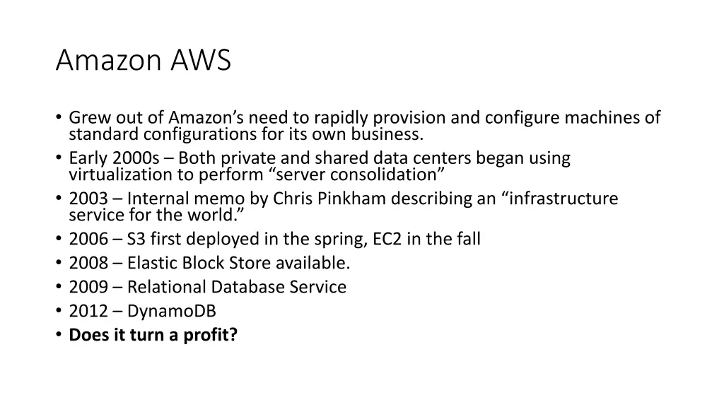 amazon aws