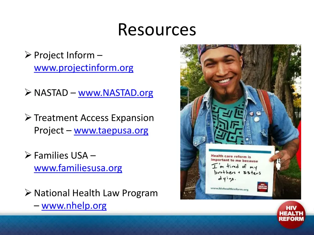 resources