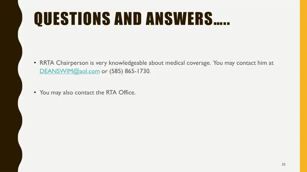 questions and answers
