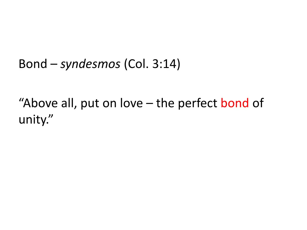 bond syndesmos col 3 14