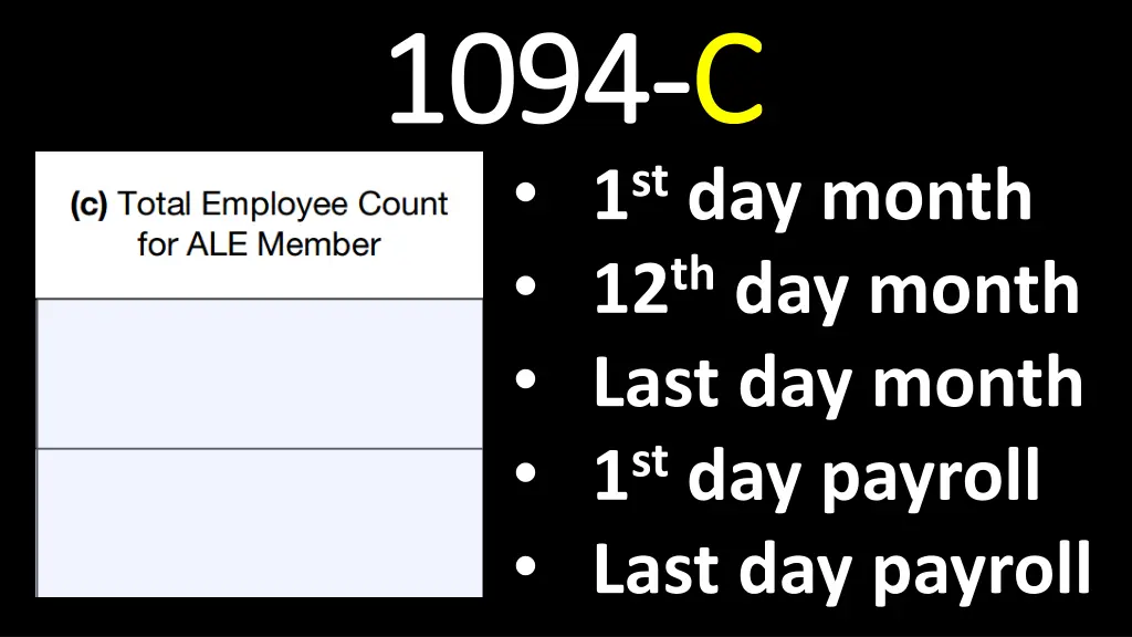 1094 1094 c c 1 st day month 12 th day month last
