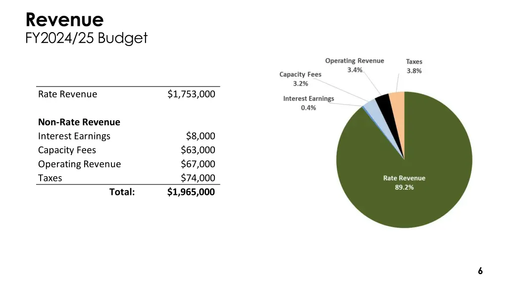 revenue fy2024 25 budget