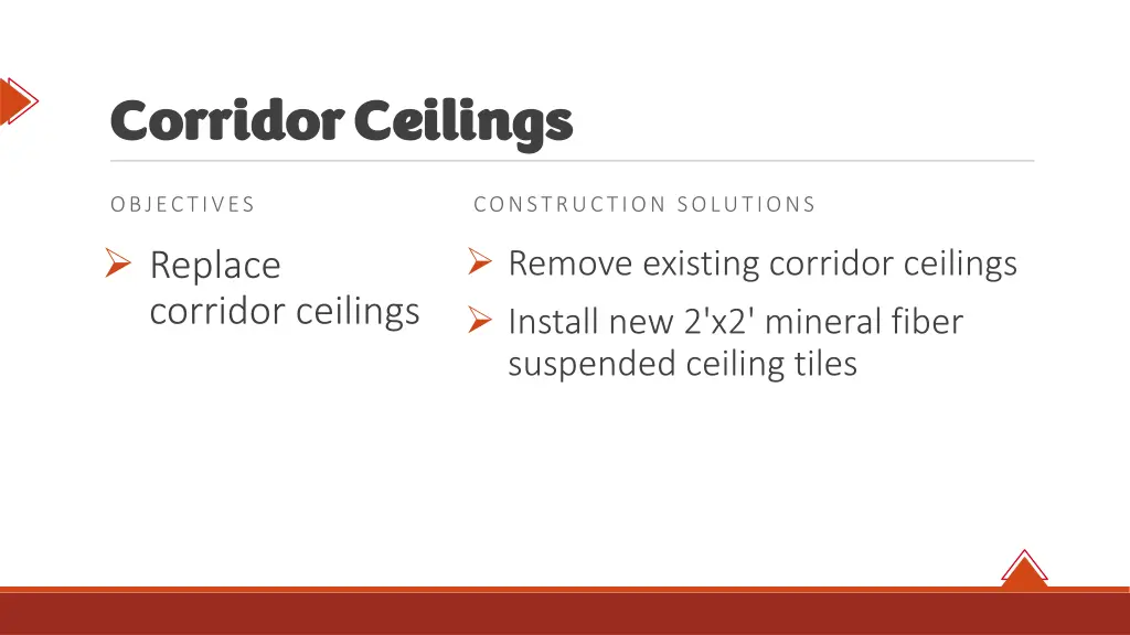 corridor ceilings corridor ceilings