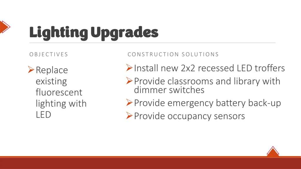 lighting upgrades lighting upgrades