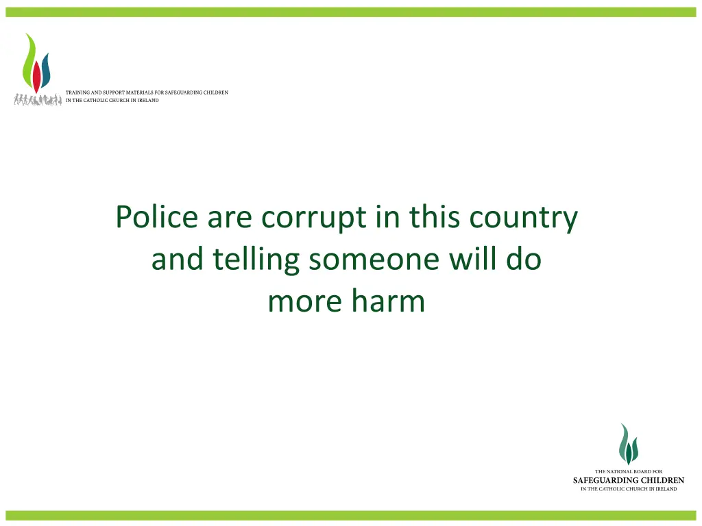 police are corrupt in this country and telling