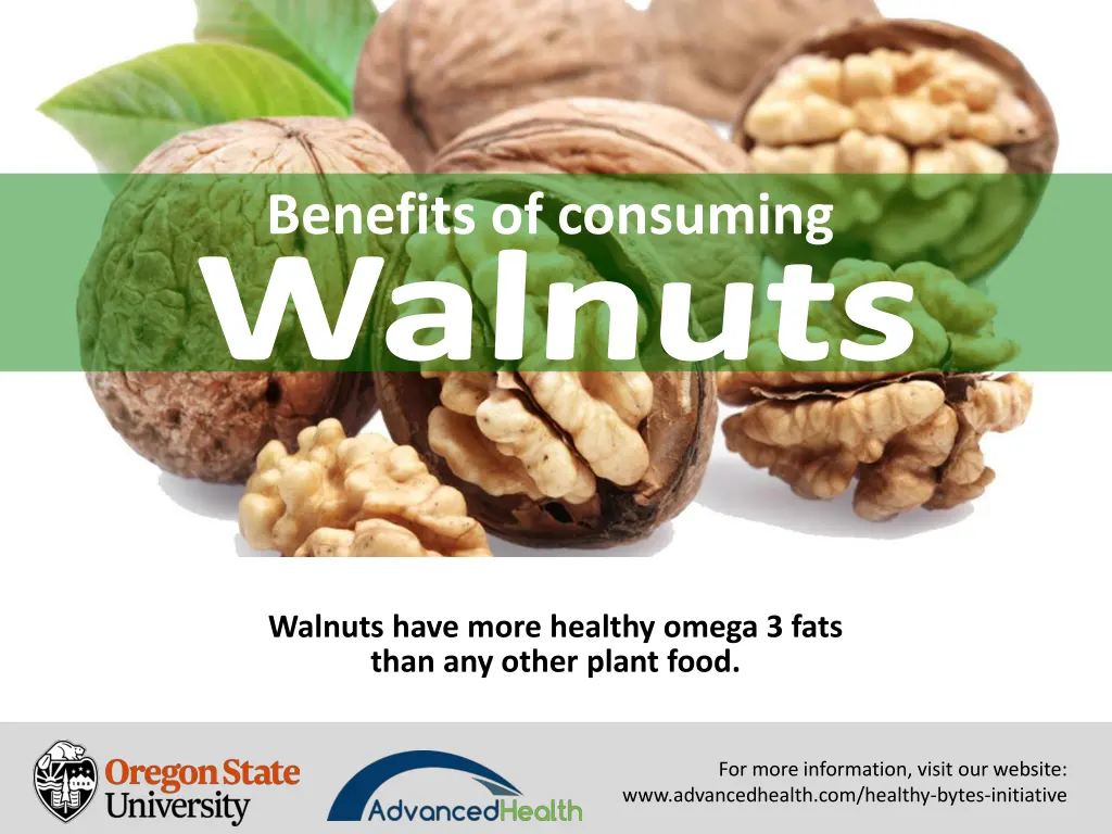 benefits of consuming 1