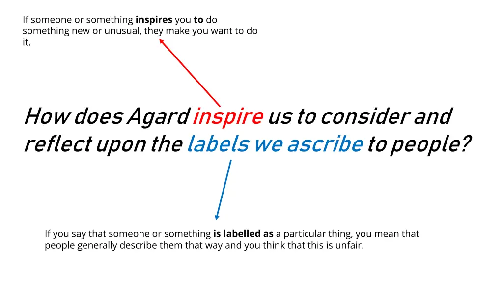 if someone or something inspires