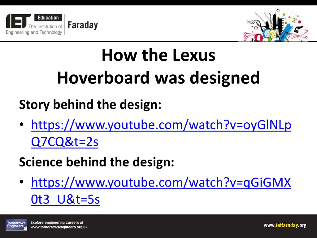 how the lexus hoverboard was designed