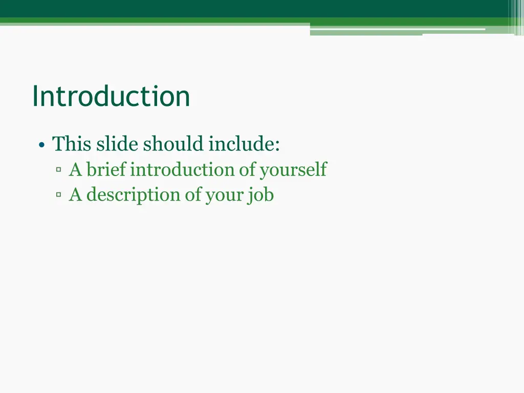 introduction