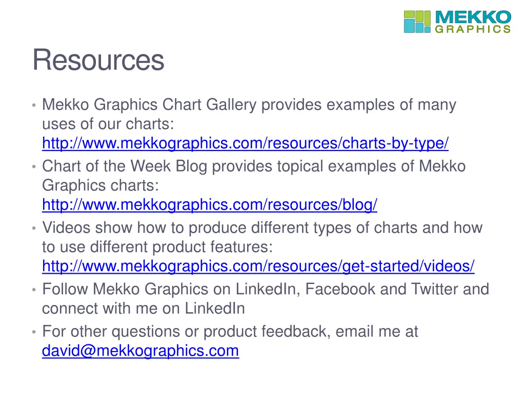 resources