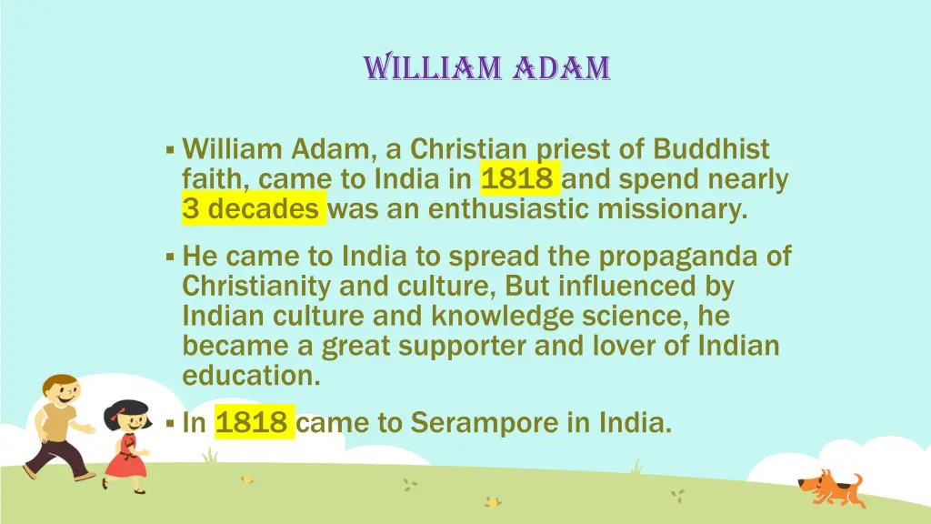 william adam 1