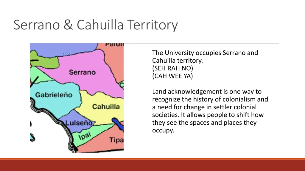 serrano cahuilla territory