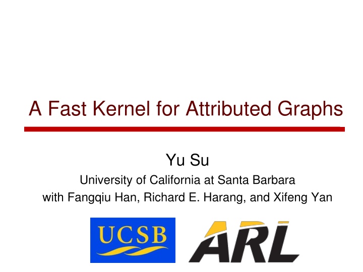 a fast kernel for attributed graphs