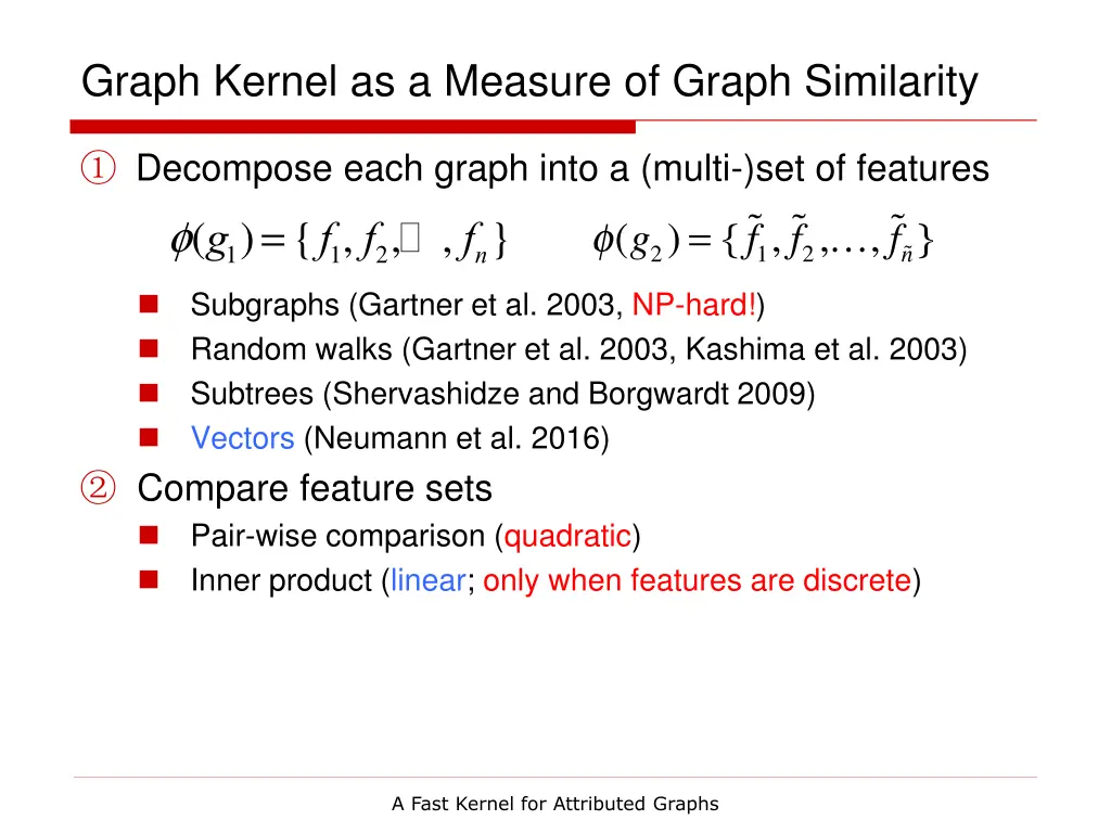 graph kernel as a measure of graph similarity 3